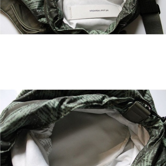 Lululemon Diversity Bag Wanderlust 2016 Mini Wavy Desert Olive Fatigue Rare - Picture 8 of 12